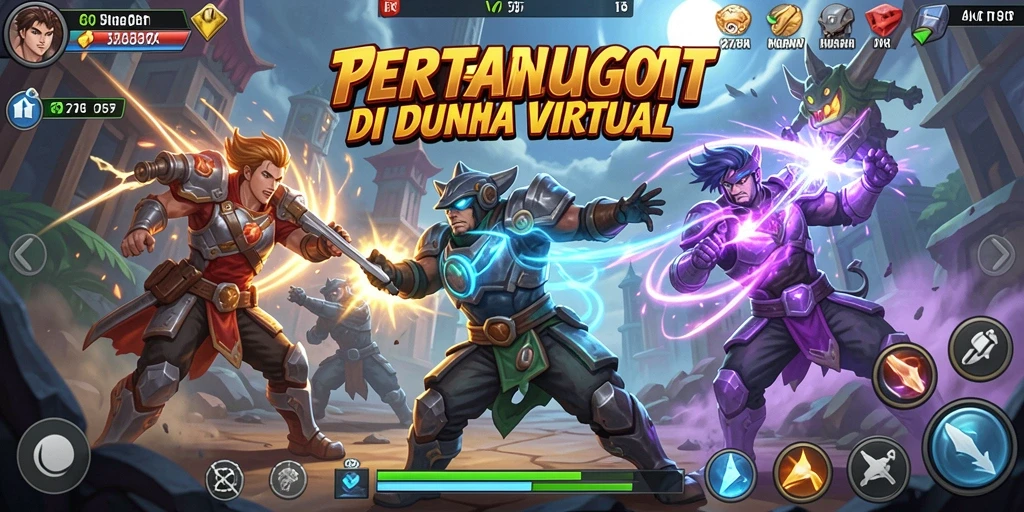 Tampilan gameplay dari 2757 yang mendebarkan dan penuh aksi.