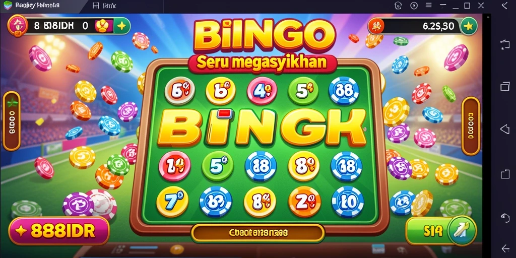 Tangkapan layar utama 888IDR menampilkan pengalaman bermain Bingo yang menarik.