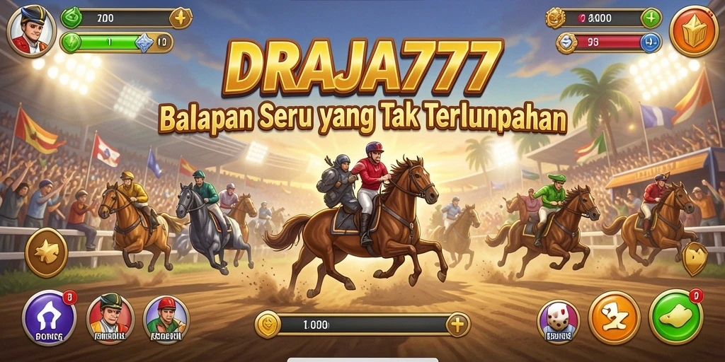 Tampilan gameplay DRAJA777 yang menegangkan dan menarik.