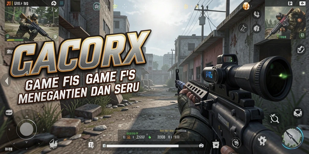 Gameplay GACORX yang intens dan seru.