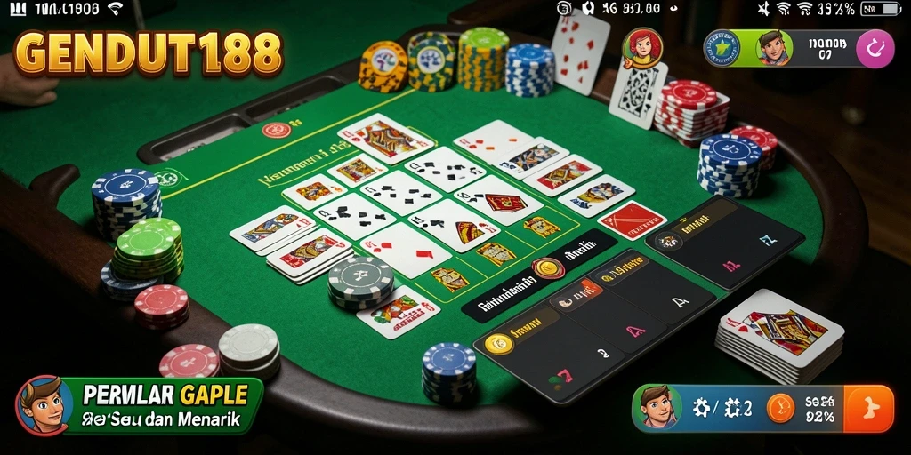Tampilan gameplay GENDUT188 yang menarik dan interaktif.
