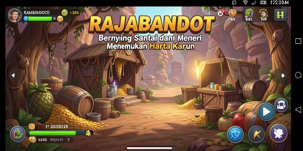Tampilan menarik gameplay Idle di RAJABANDOT.